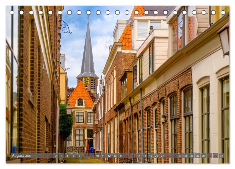 Produktbild: Ein Blick auf Hoorn (Tischkalender 2026 DIN A5 quer), CALVENDO Monatskalender