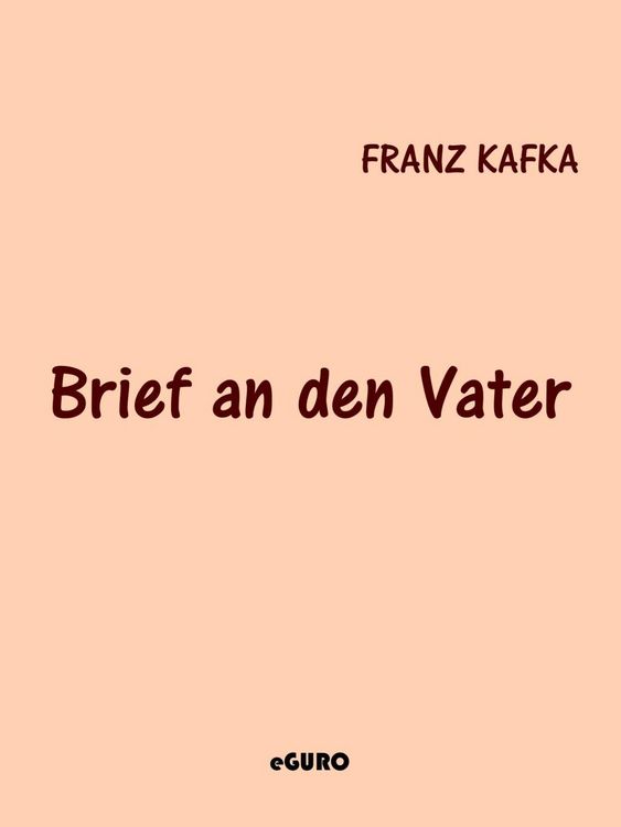 Produktbild: Brief an den Vater