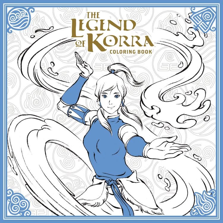 Produktbild: The Legend of Korra Coloring Book