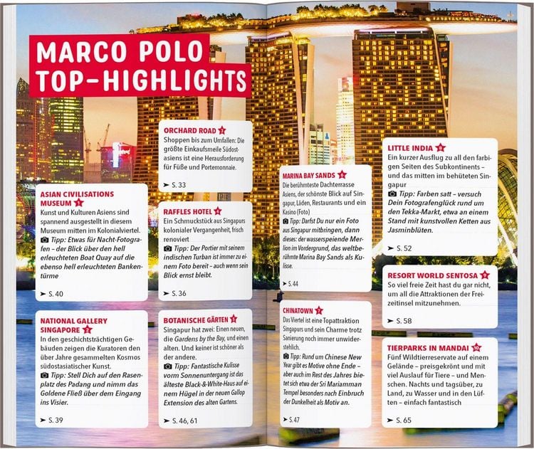 Produktbild: MARCO POLO Reisef&uuml;hrer Singapur