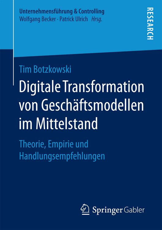 Produktbild: Digitale Transformation von Gesch&auml;ftsmodellen im Mittelstand