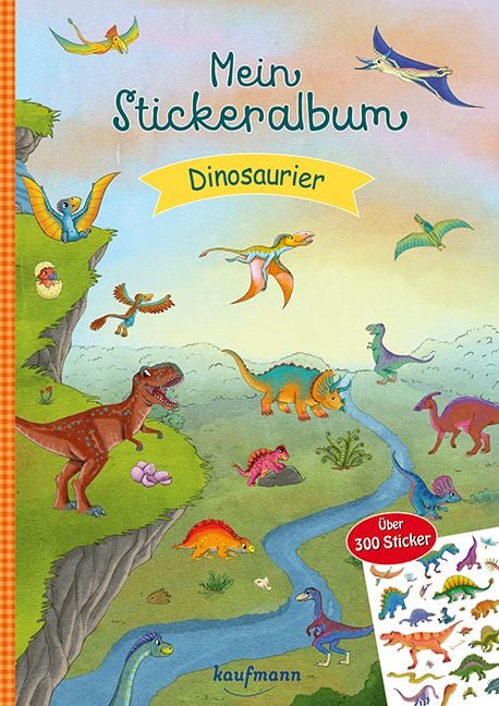 Produktbild: Mein Stickeralbum Dinosaurier