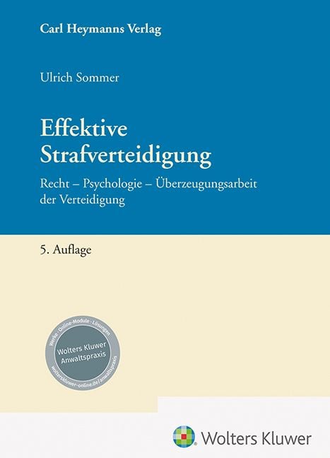 Produktbild: Effektive Strafverteidigung