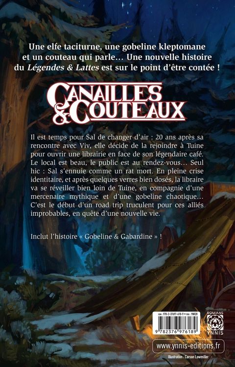 Produktbild: Canailles & Couteaux : une histoire du L&eacute;gendes & Lattes