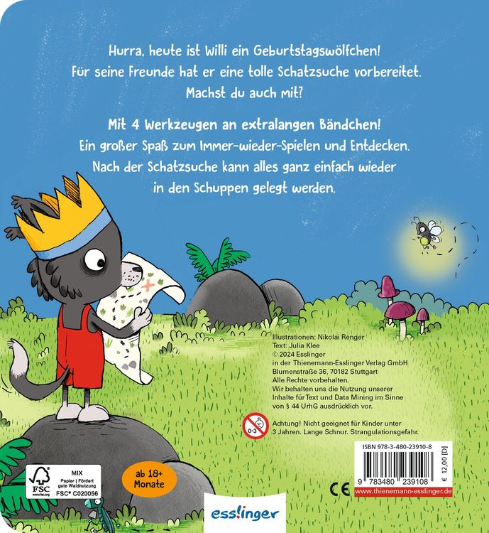 Produktbild: Willi W&ouml;lfchen: Wir finden einen Schatz!