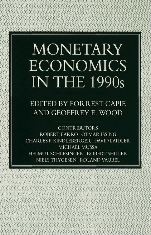 Produktbild: Monetary Economics in the 1990s