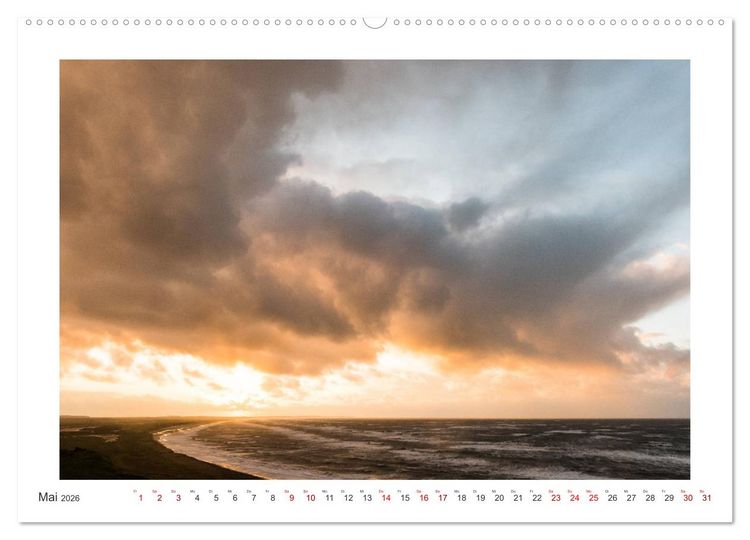 Produktbild: D&auml;nemark - Phototravellers Sehnsuchtskalender (hochwertiger Premium Wandkalender 2026 DIN A2 quer), Kunstdruck in Hochglanz