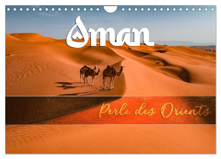 Produktbild: OMAN - Orientperle (Wandkalender 2026 DIN A4 quer), CALVENDO Monatskalender
