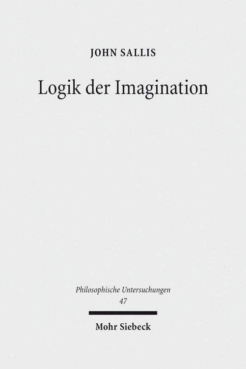 Produktbild: Logik der Imagination