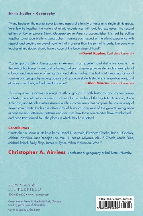 Produktbild: Contemporary Ethnic Geographies in America