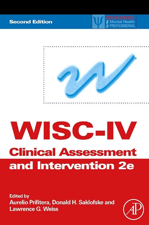 Produktbild: WISC-IV Clinical Assessment and Intervention