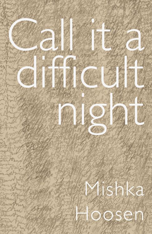 Produktbild: Call It a Difficult Night
