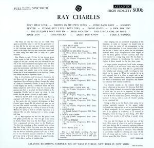 Produktbild: Ray Charles - Mono, 1 Schallplatte (Limited Clear Vinyl Edition)