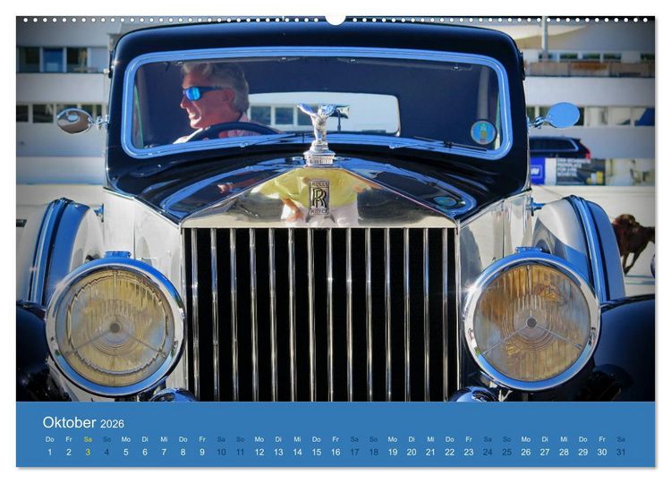 Produktbild: Rolls Royce Revival (Wandkalender 2026 DIN A2 quer), CALVENDO Monatskalender