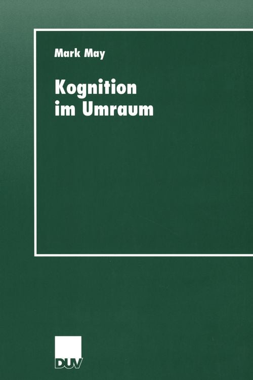 Produktbild: Kognition im Umraum