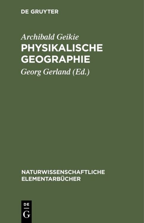 Produktbild: Physikalische Geographie