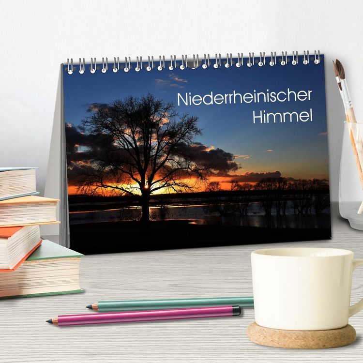 Produktbild: Niederrheinischer Himmel (Tischkalender 2026 DIN A5 quer), CALVENDO Monatskalender
