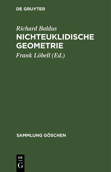 Produktbild: Nichteuklidische Geometrie