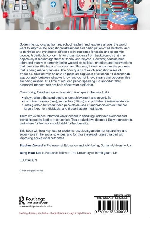 Produktbild: Overcoming Disadvantage in Education