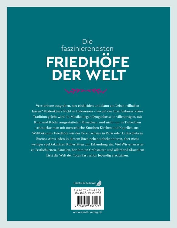 Produktbild: KUNTH Die faszinierendsten Friedh&ouml;fe der Welt