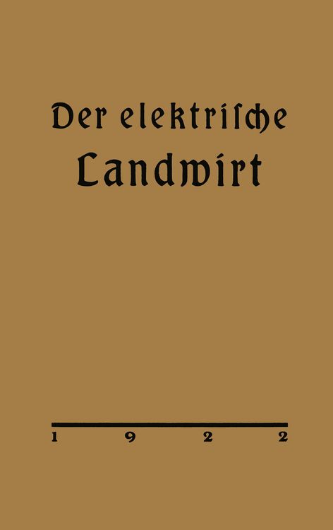 Produktbild: Der elektrische Landwirt