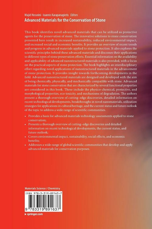 Produktbild: Advanced Materials for the Conservation of Stone