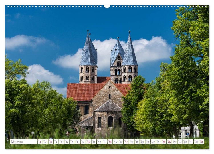 Produktbild: Halberstadt 2026 (Wandkalender 2026 DIN A2 quer), CALVENDO Monatskalender