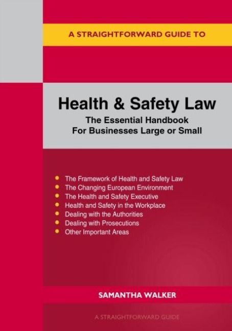 Produktbild: A Straightforward Guide to Health and Safety
