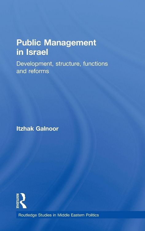 Produktbild: Public Management in Israel