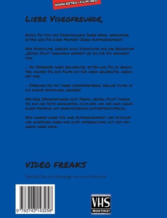 Produktbild: Video Freaks Ausgabe 1