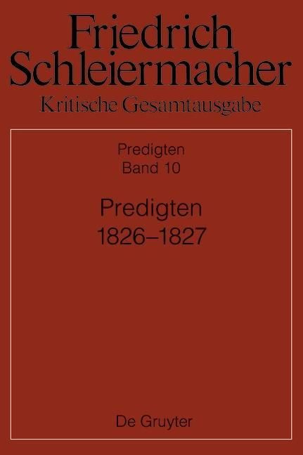 Produktbild: Predigten 1826-1827
