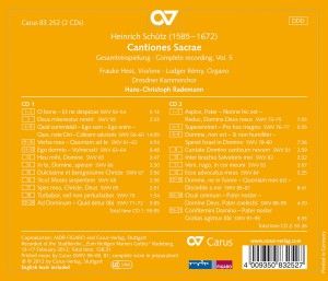 Produktbild: Cantiones Sacrae SWV 53-93 (Sch&uuml;tz-Edition Vol.5)