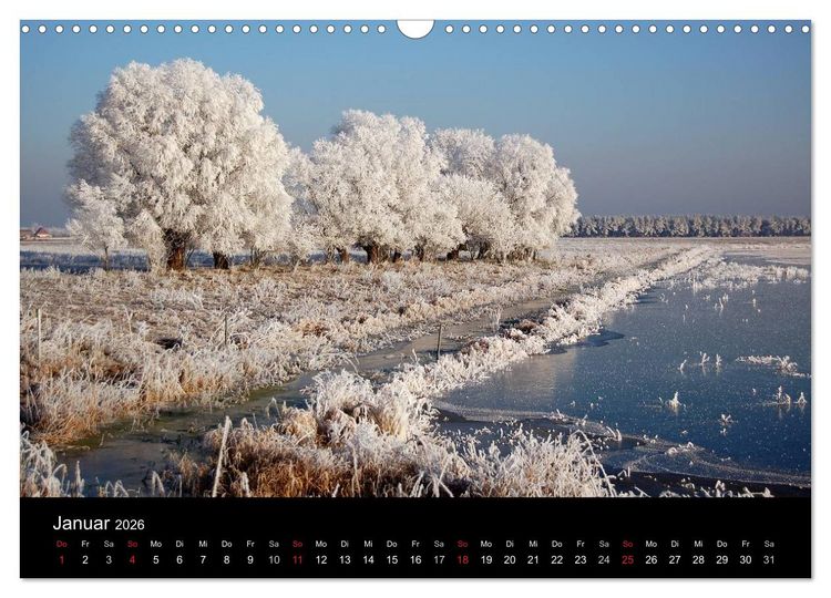 Produktbild: Vier Jahreszeiten im Havelland (Wandkalender 2026 DIN A3 quer), CALVENDO Monatskalender