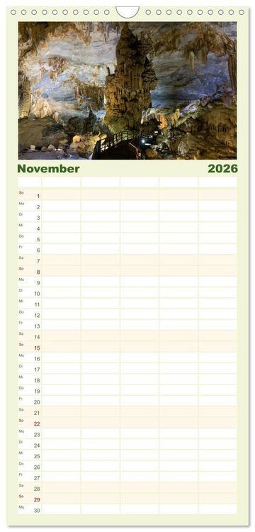 Produktbild: Familienplaner 2026 - S&uuml;dostasiens Natursch&auml;tze mit 5 Spalten (Wandkalender, 21 x 45 cm) CALVENDO