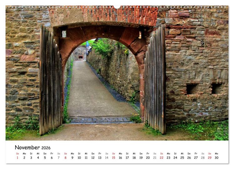 Produktbild: Blickf&auml;nge - Fenster und T&uuml;ren (Wandkalender 2026 DIN A2 quer), CALVENDO Monatskalender