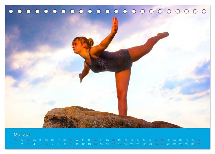 Produktbild: Unter freiem Himmel (Tischkalender 2026 DIN A5 quer), CALVENDO Monatskalender