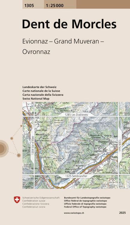Produktbild: 1305 Dent de Morcles