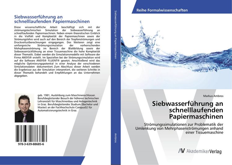 Produktbild: Siebwasserf&uuml;hrung an schnelllaufenden Papiermaschinen