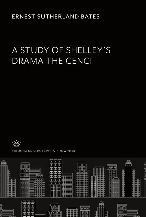 Produktbild: A Study of Shelley'S Drama the Cenci