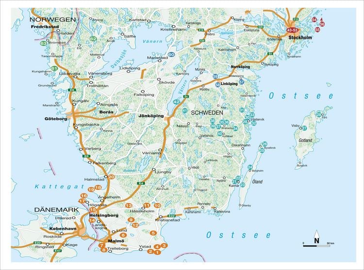Produktbild: Ab in die Ferien S&uuml;dschweden