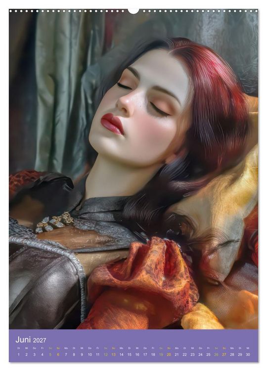 Produktbild: Sinnliche Vampirfrauen - Gef&auml;hrlich verf&uuml;hrerisch (Wandkalender 2027 DIN A2 hoch), CALVENDO Monatskalender