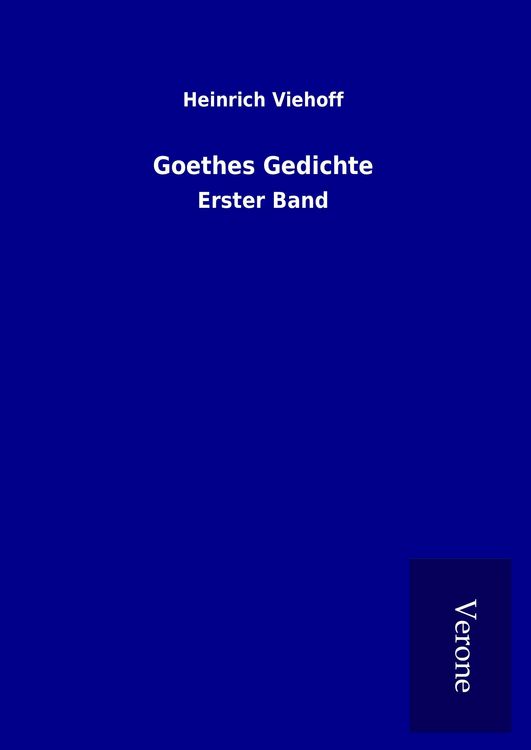 Produktbild: Goethes Gedichte