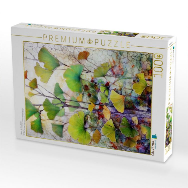 Produktbild: CALVENDO Puzzle Eleganz der Naturbl&auml;tter | 1000 Teile Lege-Gr&ouml;&szlig;e 64x48cm Foto-Puzzle f&uuml;r gl&uuml;ckliche Stunden