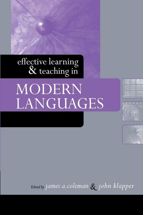 Produktbild: Effective Learning and Teaching in Modern Languages