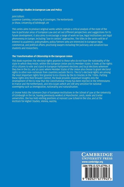Produktbild: Transform Citiznship European Union