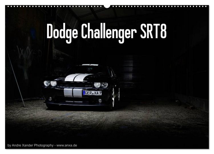 Produktbild: Dodge Challenger SRT8 (Wandkalender 2026 DIN A2 quer), CALVENDO Monatskalender