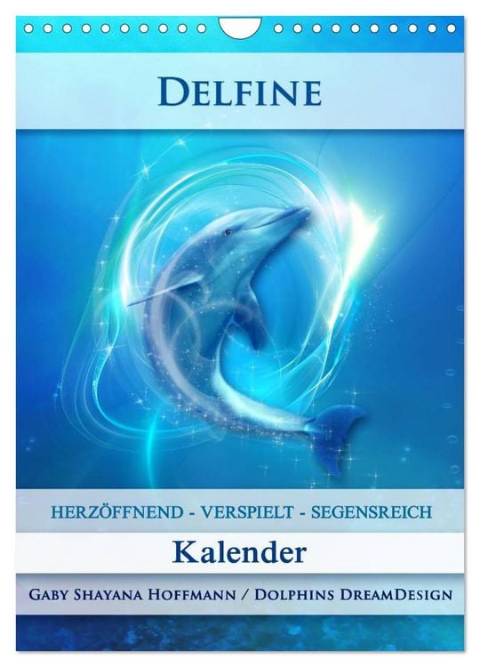 Produktbild: Delfine - Kalender (Wandkalender 2026 DIN A4 hoch), CALVENDO Monatskalender