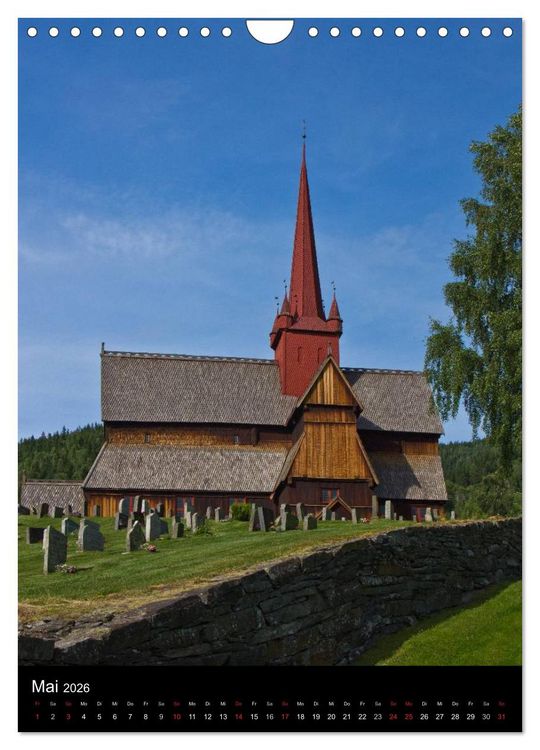 Produktbild: Norwegen (Wandkalender 2026 DIN A4 hoch), CALVENDO Monatskalender