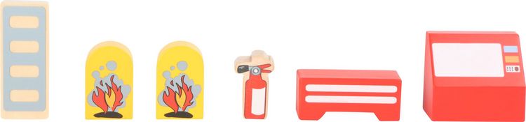 Produktbild: Small Foot Fahrzeuge Feuerwehrwache mit Zubeh&ouml;r