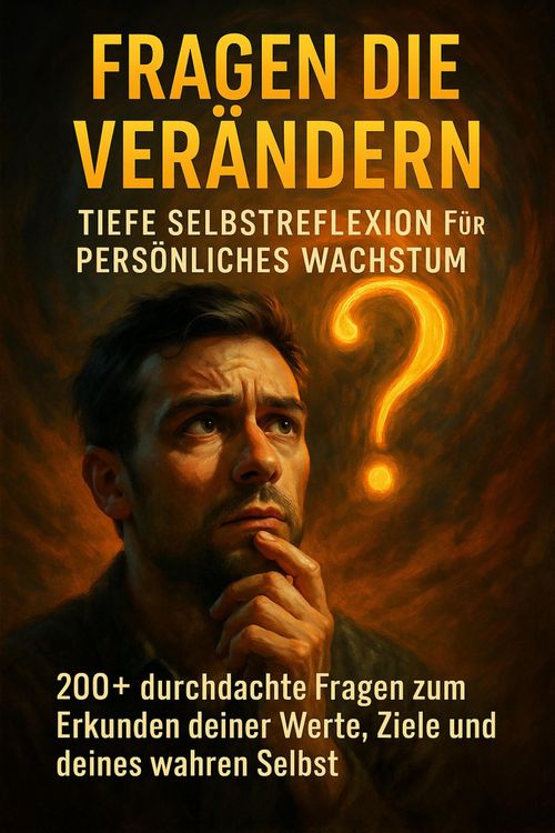 Produktbild: Fragen die Ver&auml;ndern: Tiefe Selbstreflexion f&uuml;r Pers&ouml;nliches Wachstum